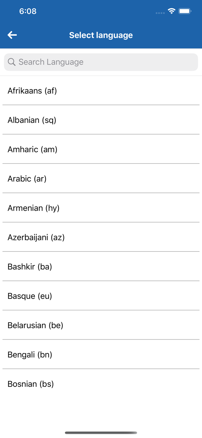 Universal Translator App