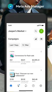 meta ads manager iphone screenshot 1
