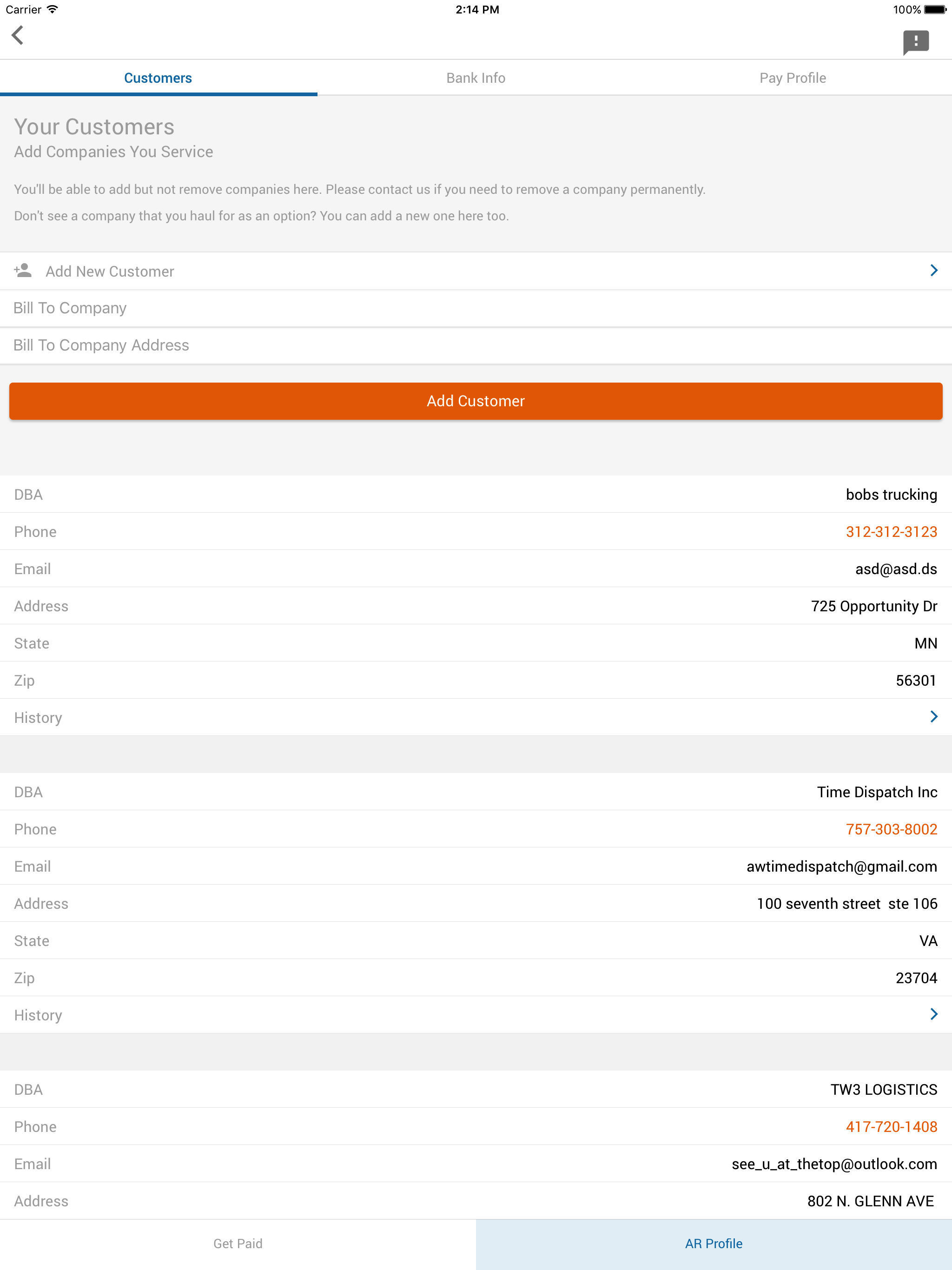 ComFreight: Load Matching App screenshot 11