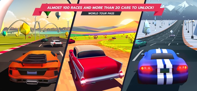 Horizon Chase 2 é novo jogo brasileiro de corrida para iPhone (iOS)