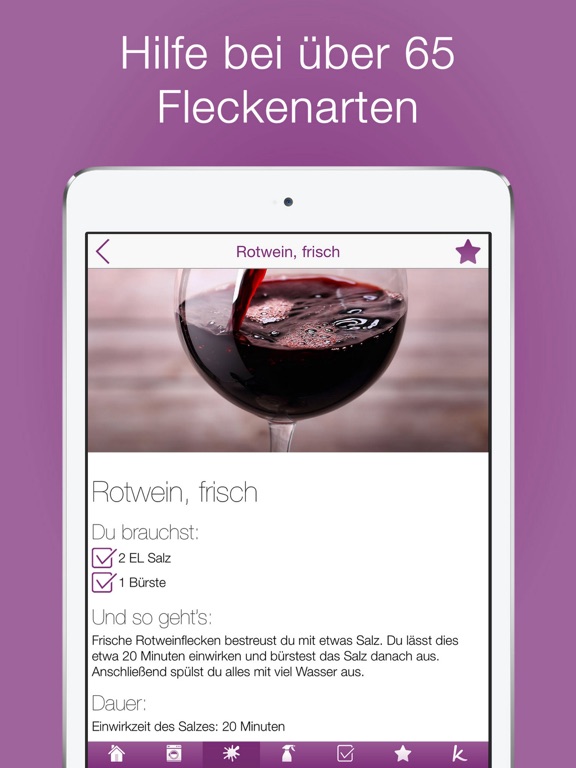 Screenshot #5 pour 100 Tipps für saubere Wäsche