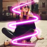 Neon Photo Editor Spiral Photo App Support