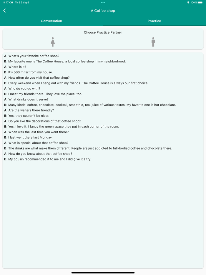 English Listening - Speaking