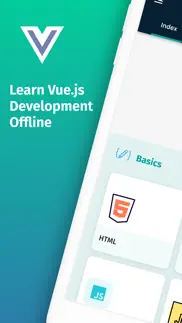 learn vue.js 3 coding offline iphone screenshot 1