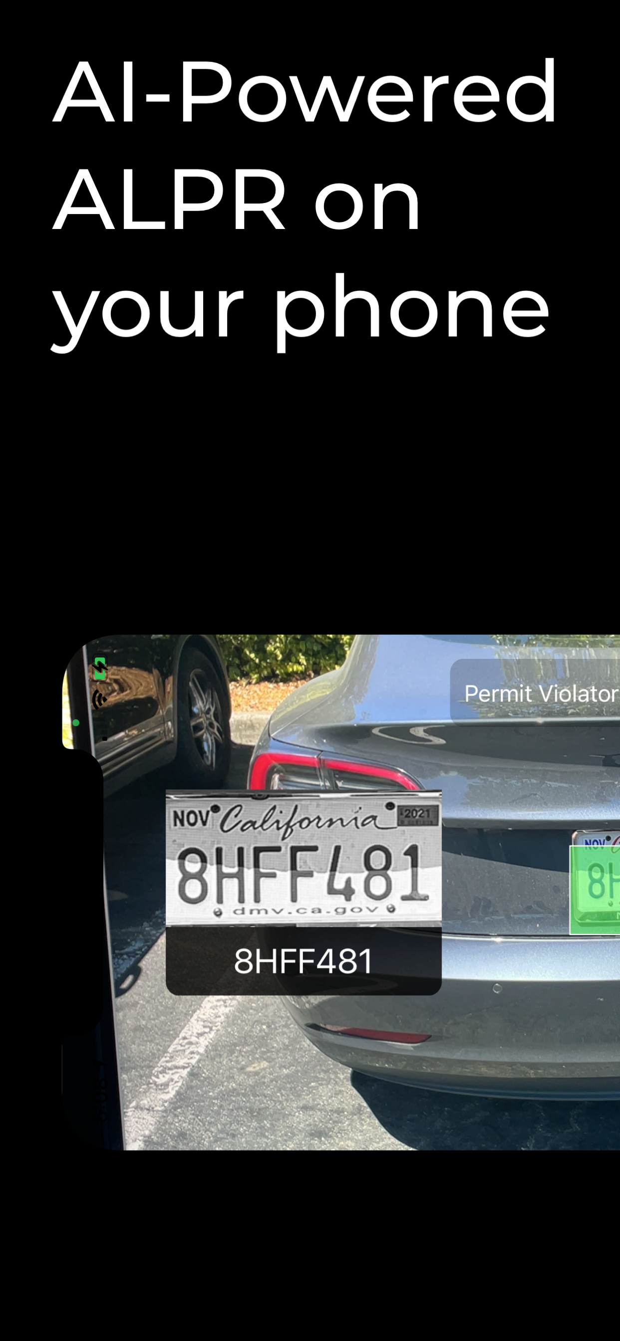 Vert ALPR - Mobile LPR Scanner