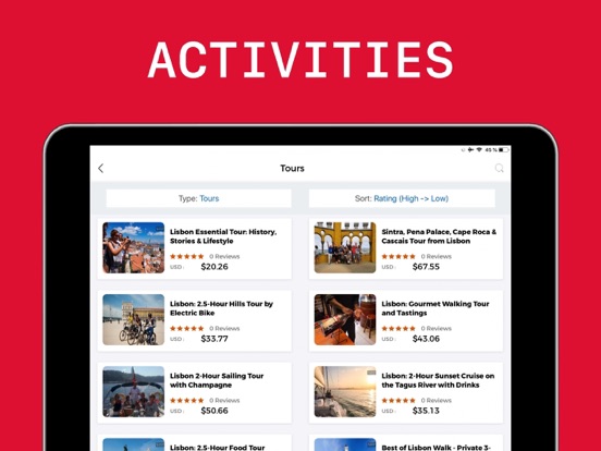 Lisbon Travel Guide Offline iPad screenshot 6 - Travel app