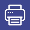printer:  wireless app prints. icon