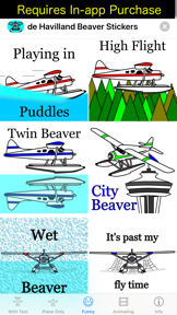 DHC-2 Beaver Sticker App screenshot
