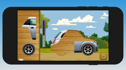 Puzzle Game for kids. Cars. Screenshot