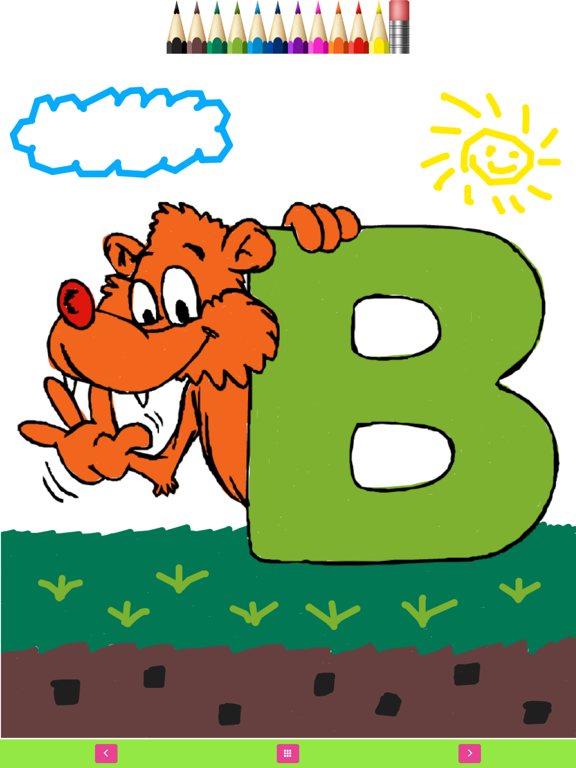 Screenshot #4 pour ABC Coloring Alphabet