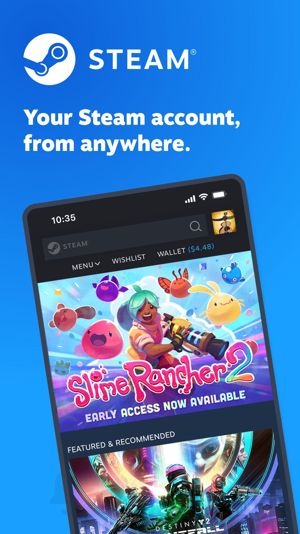 Steam Mobile screenshot 1
