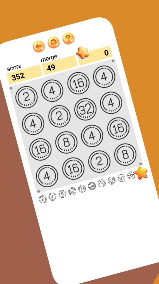 #1. sixteen dots: 2048 merge game (iOS) Ved: cabagomez.com