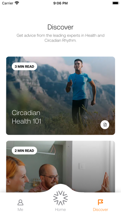 AYO Circadian Health Screenshot