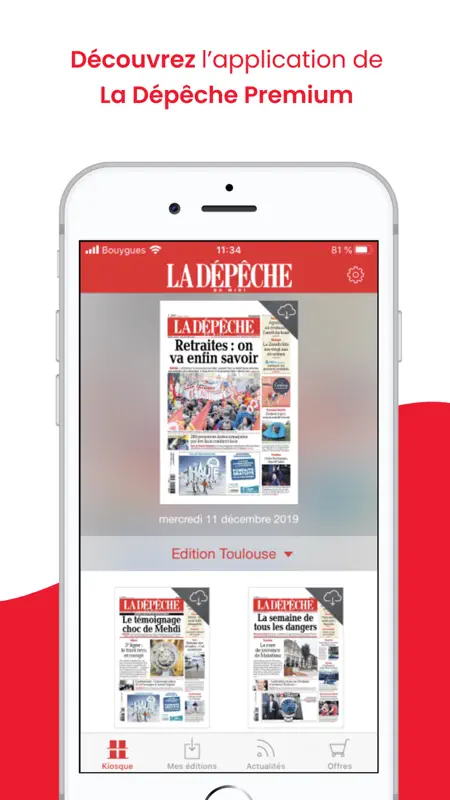 La Dépêche - Premium screenshot 1 of 7