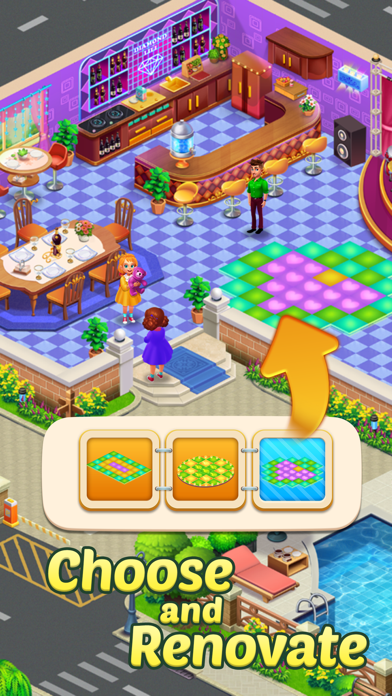 Merge Cafe – Merge game chef Screenshot