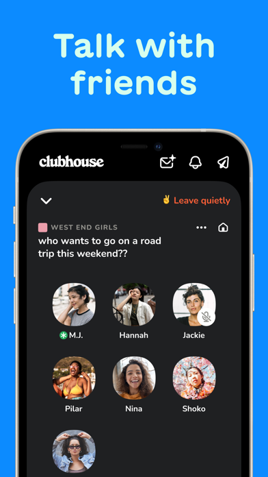 Clubhouse screenshot 2