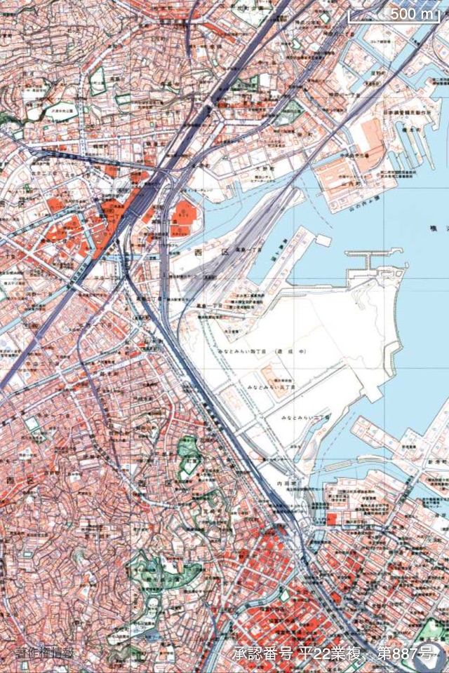横濱時層地図 screenshot 3