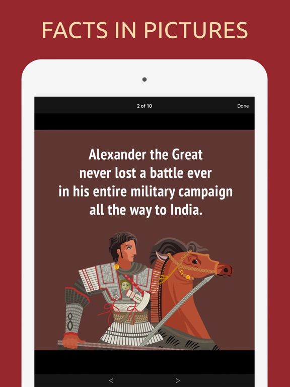 World History Quiz Test Trivia iPad screenshot 4 - Education app