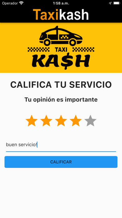 Taxi Kash: Viajes Seguros Screenshot