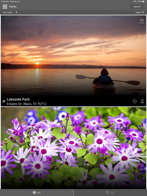 Discover Woodway iPad screenshot 4 - Travel app