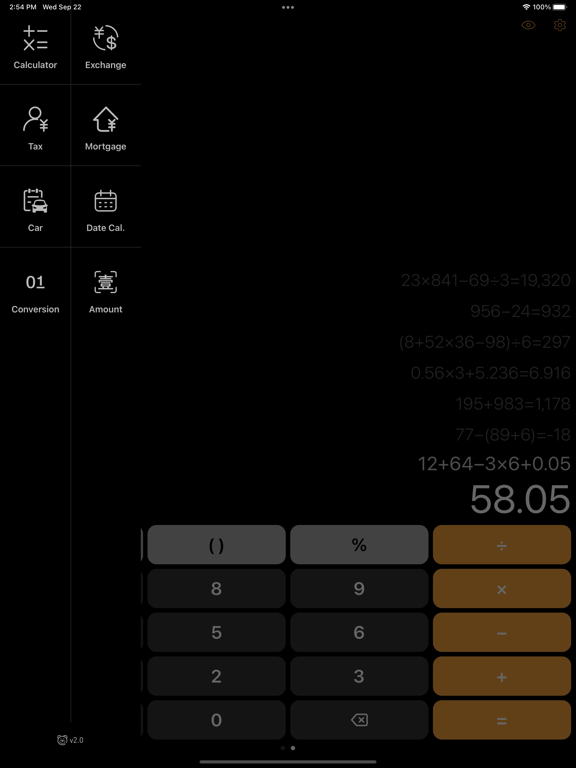 Screenshot #5 pour Calculator Quick