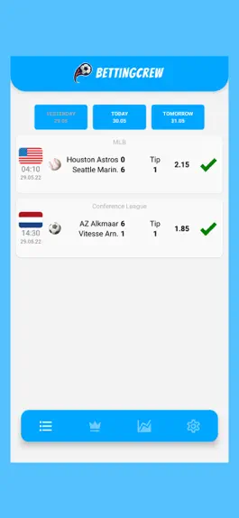 Game screenshot BettingCrew: Советы по ставкам mod apk