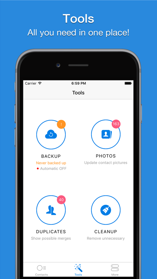#2. Easy Contacts. (iOS) 由: LSM Apps