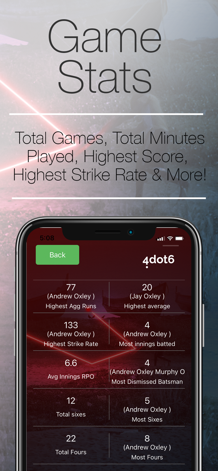 Cricket Scoring App
