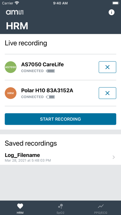 ams Vital Signs Screenshot