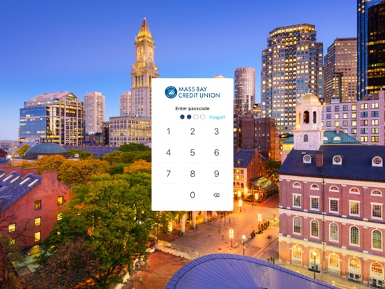 Mass Bay Credit Union iPad screenshot 2 - Finance app