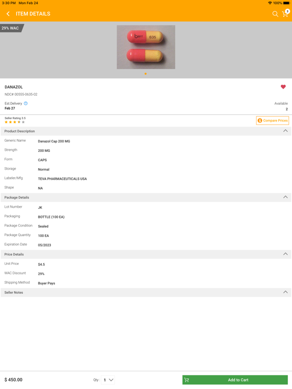 MatchRX iPad screenshot 4 - Medical app