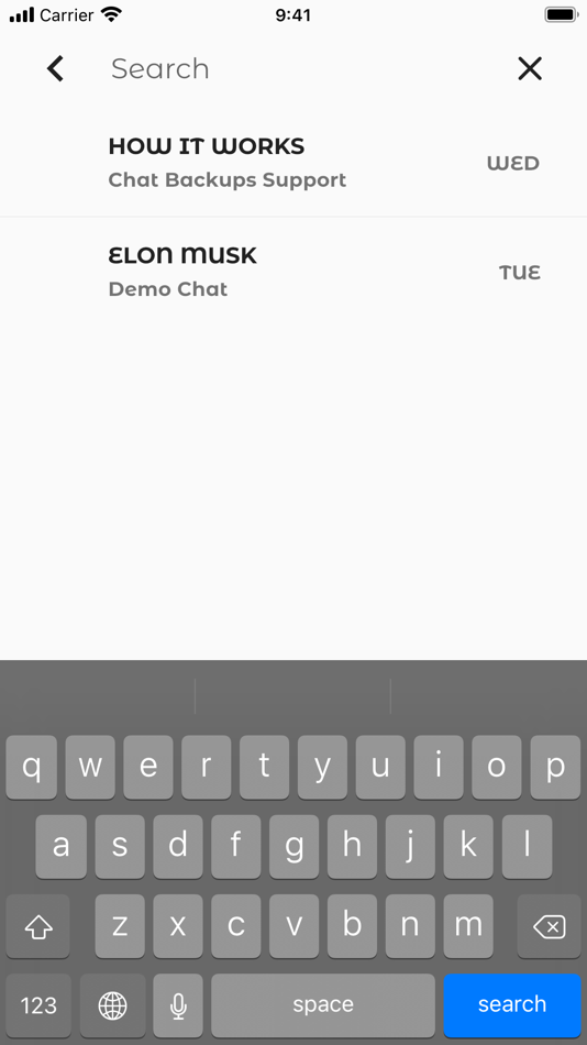 #6. Chat Backups (iOS) Podle: Dmitry Starkov