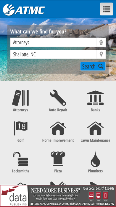FOCUS Broadband Search Screenshot