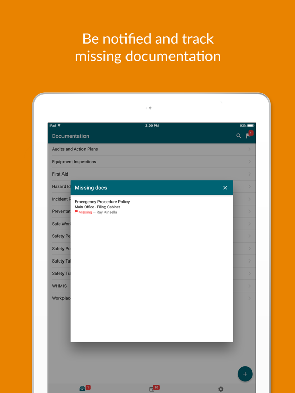 SafeDoc iPad screenshot 4 - Business app