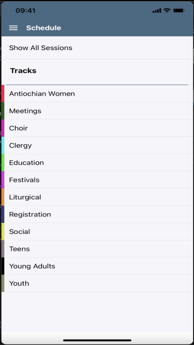 Antiochian Events Screenshot
