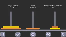 Game screenshot The Tower of Hanoi Math puzzle apk