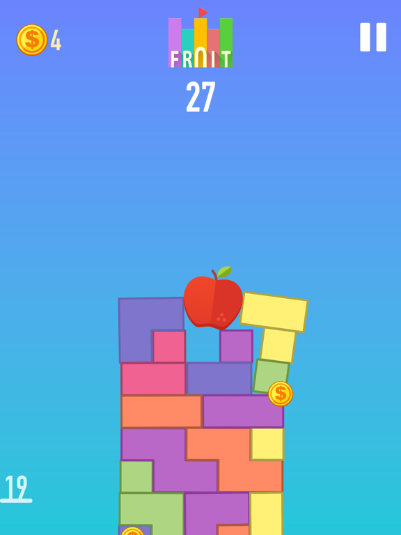 Screenshot #4 pour Fruit Tower Balancer