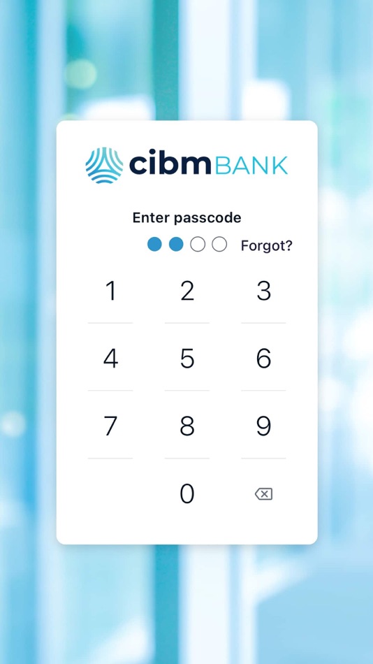 #2. CIBM Bank (iOS) 由: CIB Marine Bancshares Inc