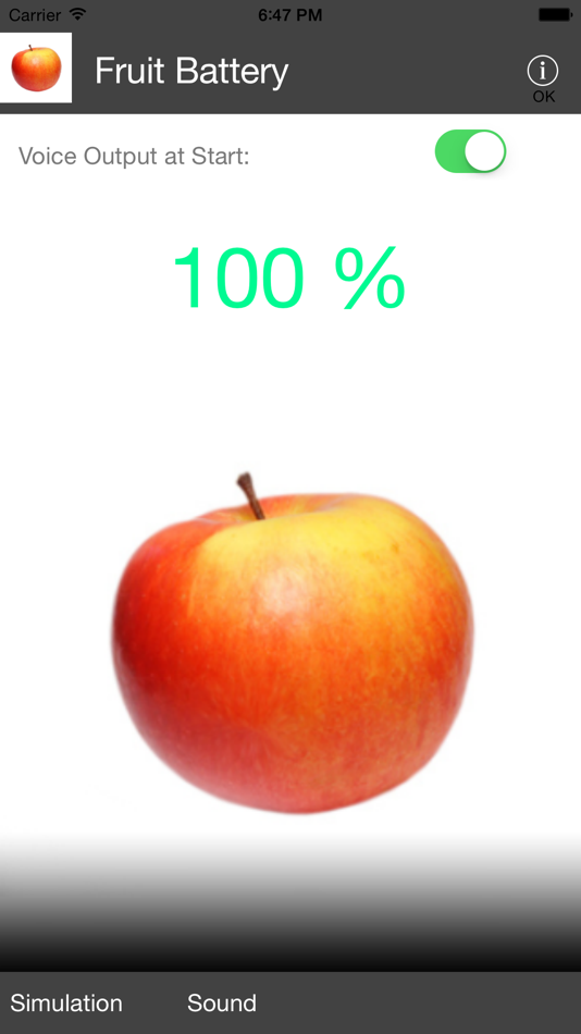 #1. Fruit Battery (iOS) 由: Kai Bruchmann