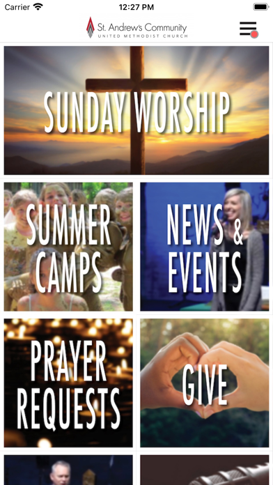 St. Andrew's Community Church Screenshot