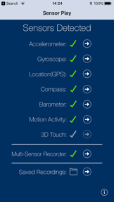 Sensor Play - Data Recorder screenshot
