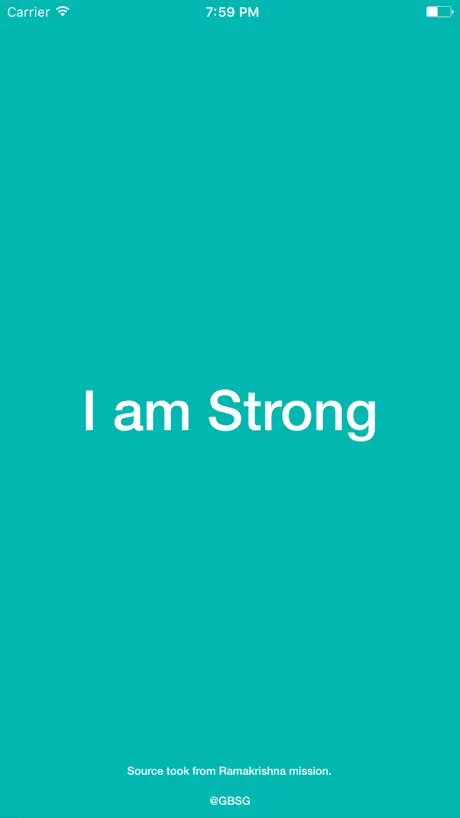 I AM STRONG