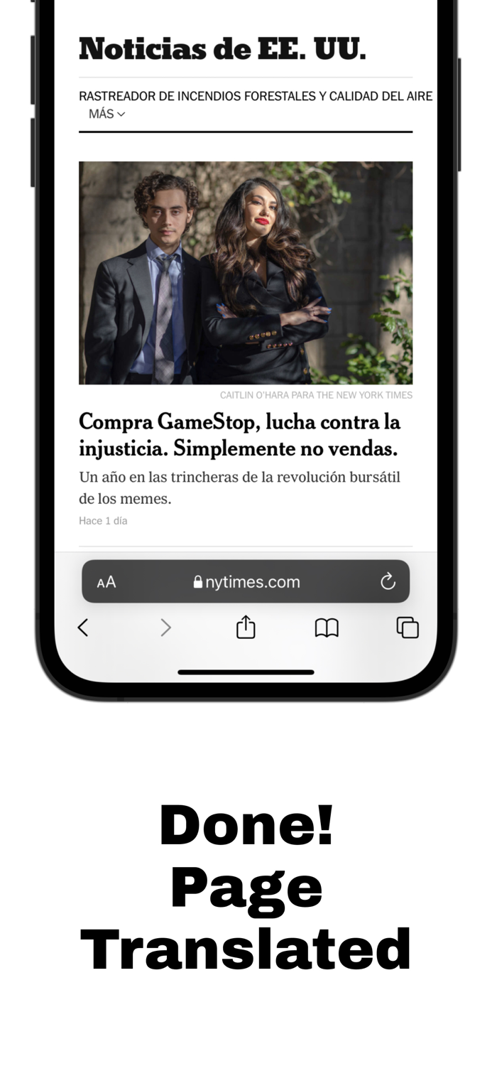Translator  Safari Extension