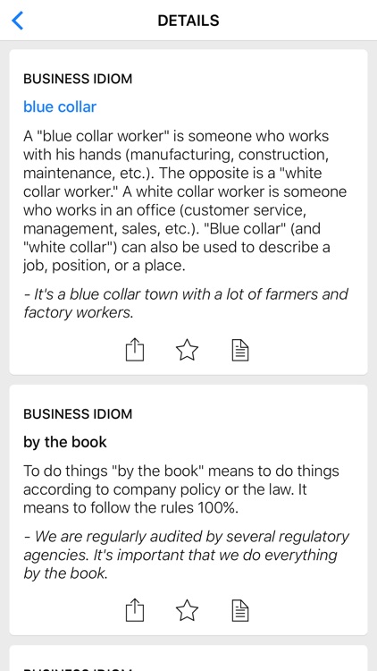 Business & Time idioms