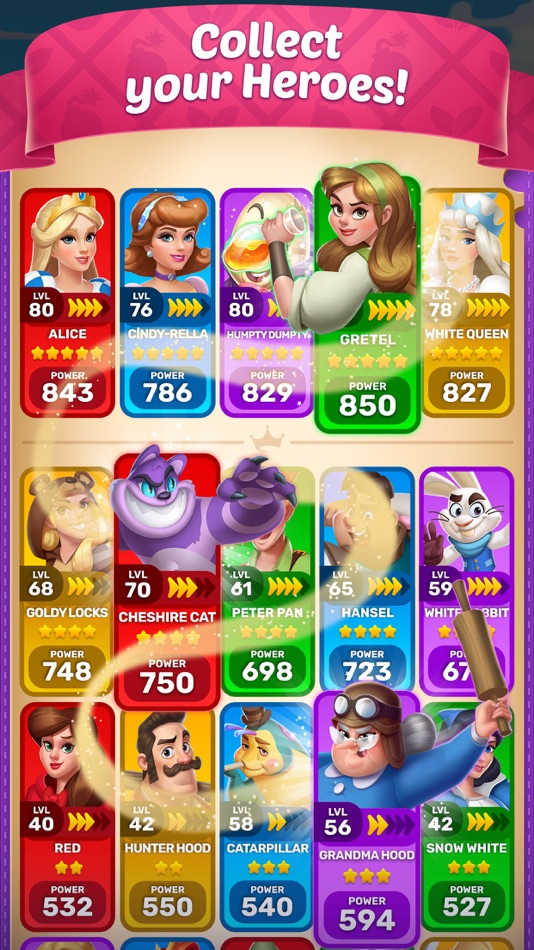 #4. Once Upon A Match (iOS) 由: Crazy Labs