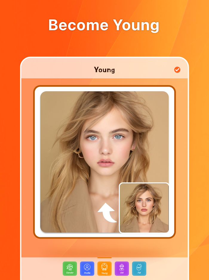 See Your Future Self Old Face