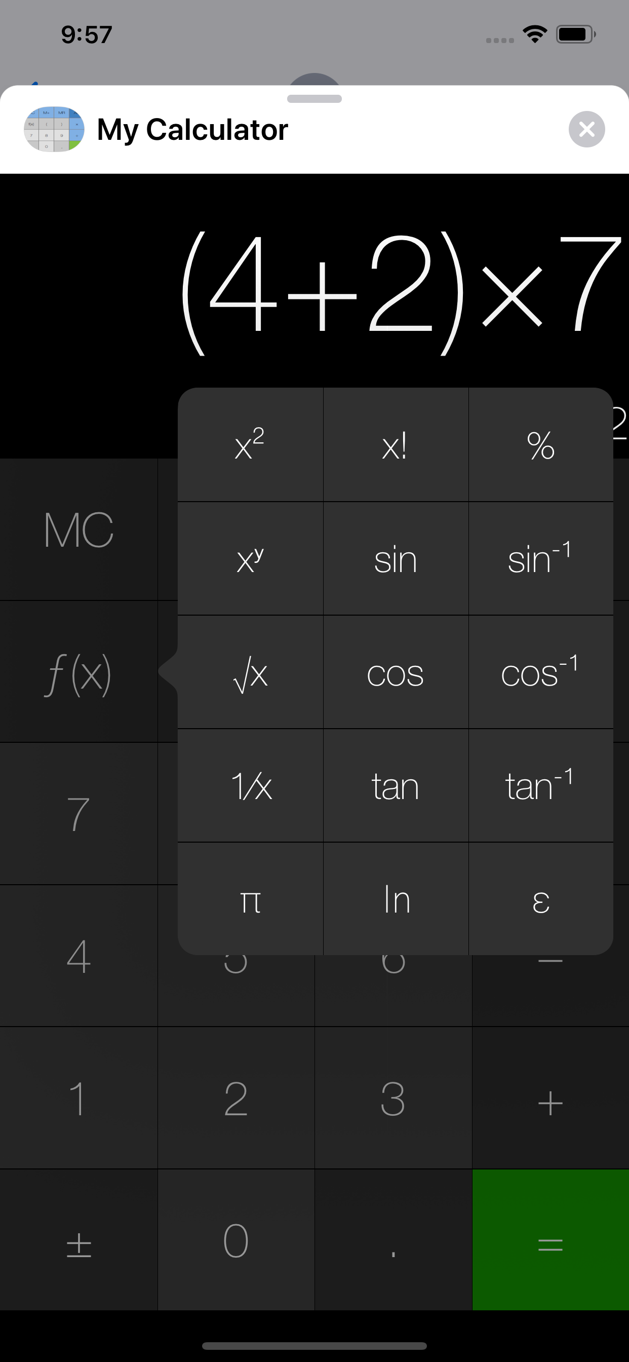 My Calculator (incl. currency)