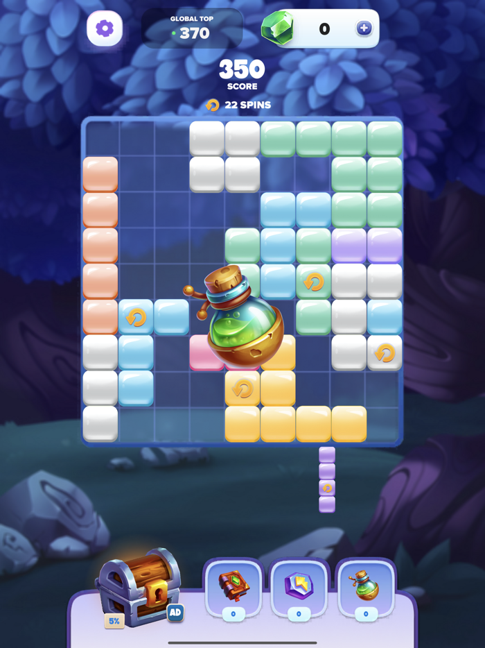 Enchanted Blocks Puzzle Blast