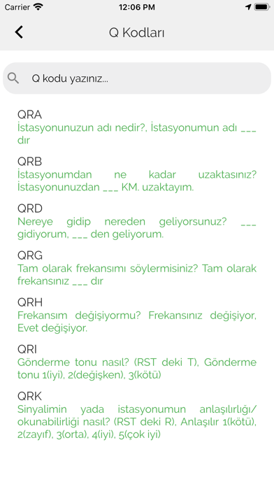 Amatör Telsizcilik Screenshot
