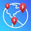 Supercharger map for Tesla App Support